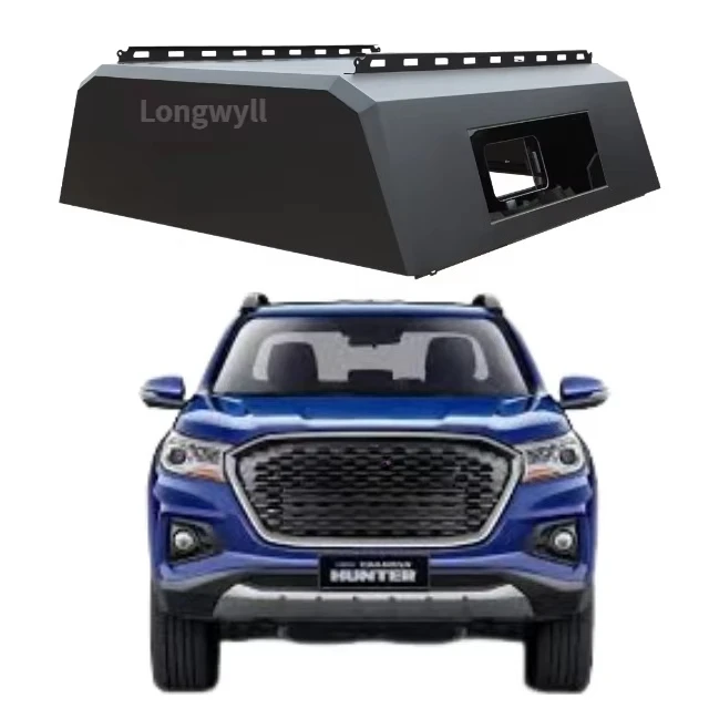 

Customized Truck Canopy for Kaicheng F70 Lightweight Truck Cap Aluminum Smartcap High-quality Roll up Tonneau Cover