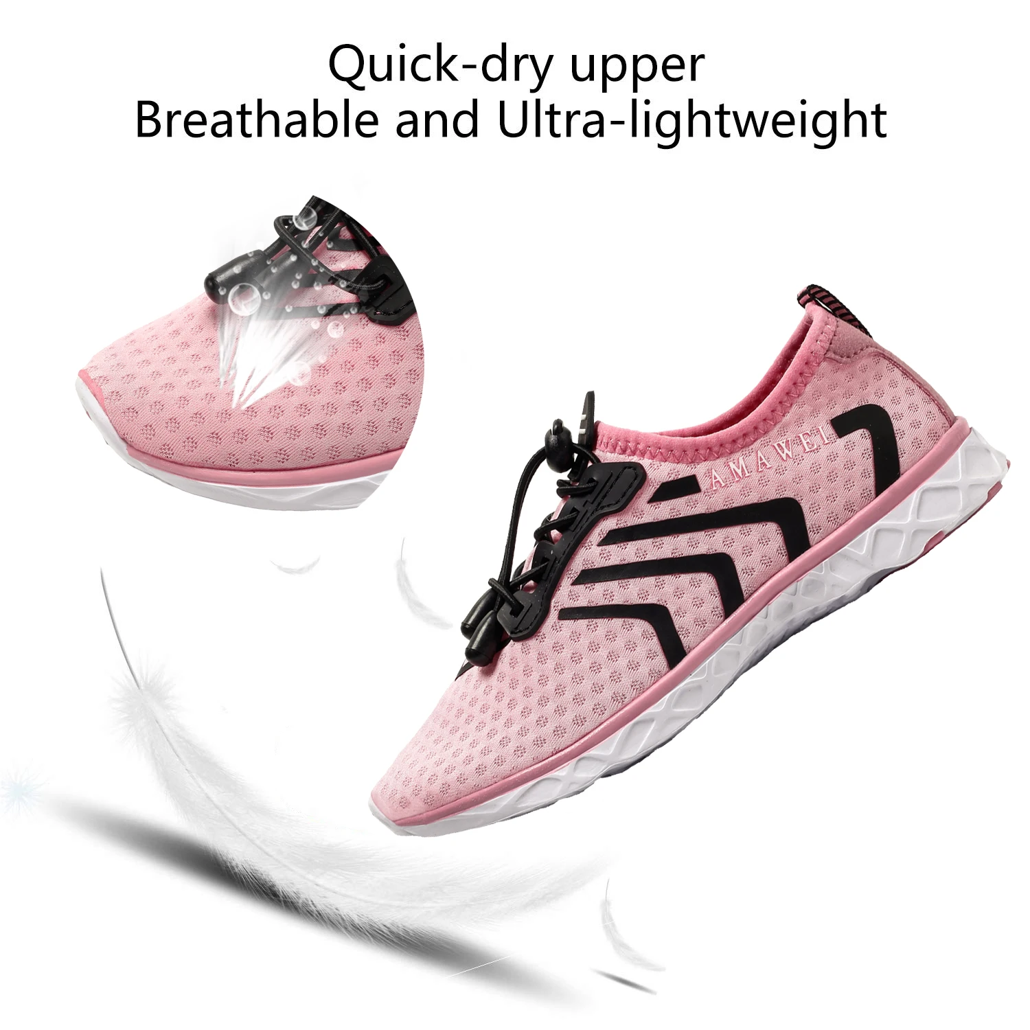 KID Students Barefoot Quick-Drying Beach Swimming Shoes Aqua Shoes Indoor Fitness Running Shoes Summer Water Shoes Jogging Shoes