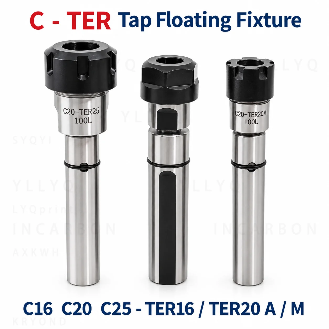 C16 C20 C25 TER16 TER20 25 32 Telescopic Floating Tapping Chuck Torque Overload Protection Flexible Tap Holder for CNC Machine