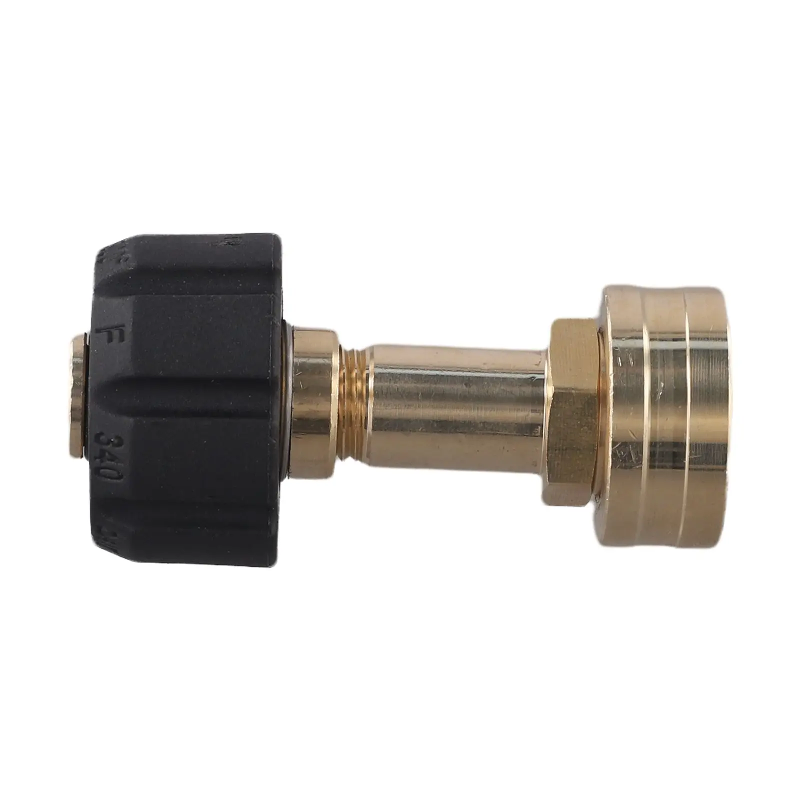 

Quick Connect Fitting Pressure Washer Connector Brass And Plastic Construction Rust Resistant Material Water Flow As Picture