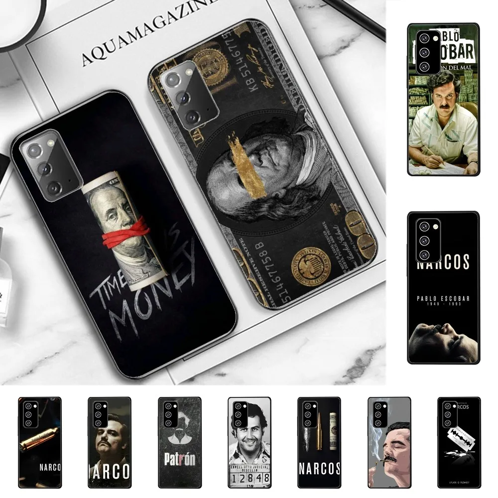 Narcos TV P-pablo Phone Case For Samsung Note 8 9 10 20 pro plus lite M 10 11 20 30 21 31 51 A 21 22 42 02 03