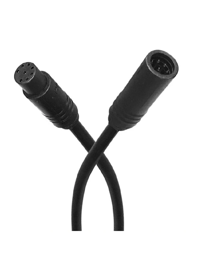 AliExpress NONE Electric Bicycle 8 Pin Female To Male Display Extension Cable Connector Replacement For Bafang Mid Motor BBS01 BBS02 BBSHD 48Cm