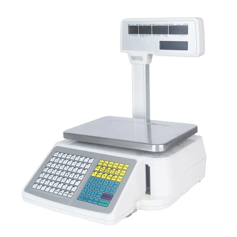 2012 TM Electronic Digital Barcode Printing  Label Scale Market Networking Scale