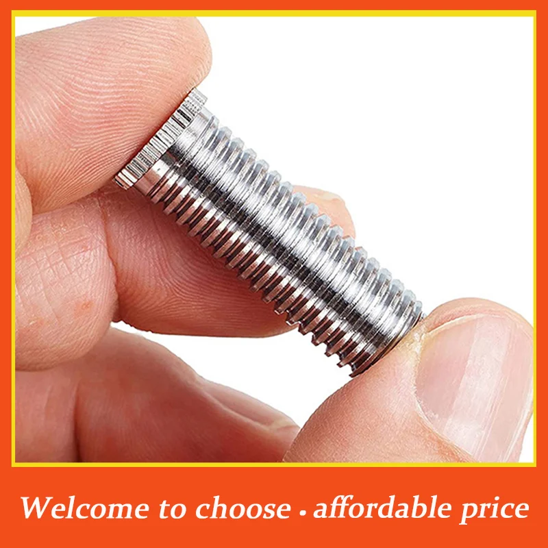 VP 1pc Bolt 34/45mm Stainless Steel Threaded Screw new Sink Strainer Screws Plug Screw Connector Kitchen Fixture Parts