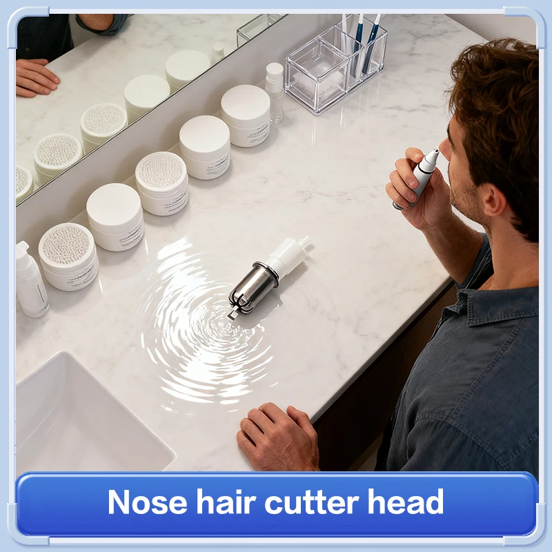 5PCS 22mm Nose Trimmer Heads Nose Hair Cutter Replacement Head Nose Trimmer 3-in-1 Electric Shaver Razor Accessories