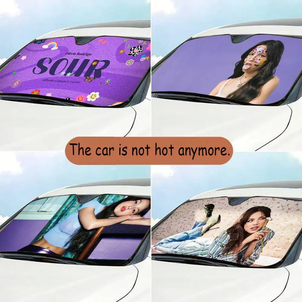 

Солнцезащитный козырек на лобовое стекло автомобиля Singer O-Olivia Cool R-Rodrigo, шторка-отражатель, защита от УФ-лучей