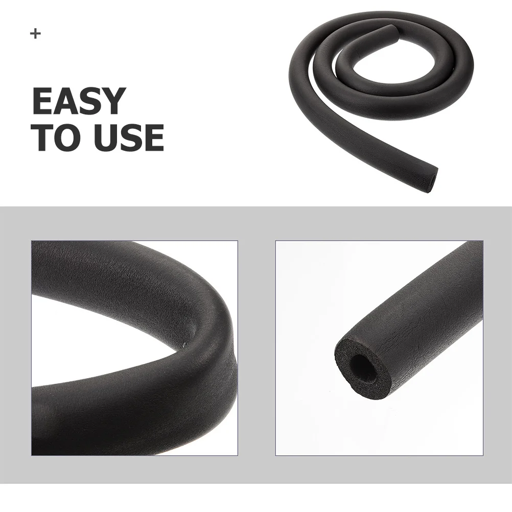 2 قطعة أنابيب العزل المطاط كم الألواح الشمسية مانعة لتسرب الماء تكييف الهواء توفير الطاقة أغطية العزل لفصل الشتاء #2