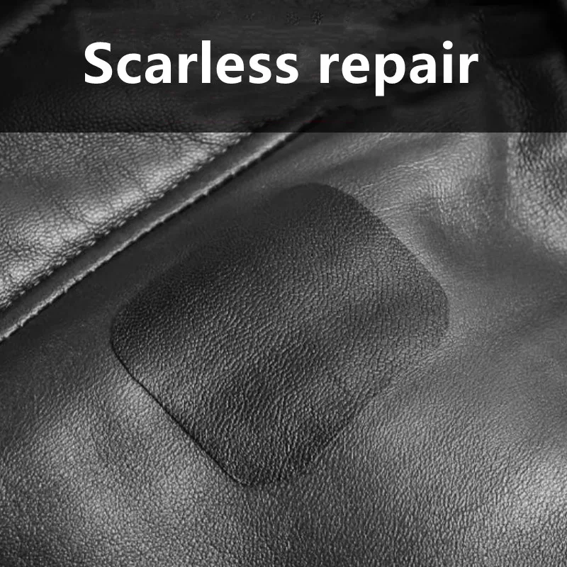 Leather Repair Patch Self-Adhesive Sofa Leather Repair Tape Seamless and Trace-Free Hole Mending Patch for Leather Restoration