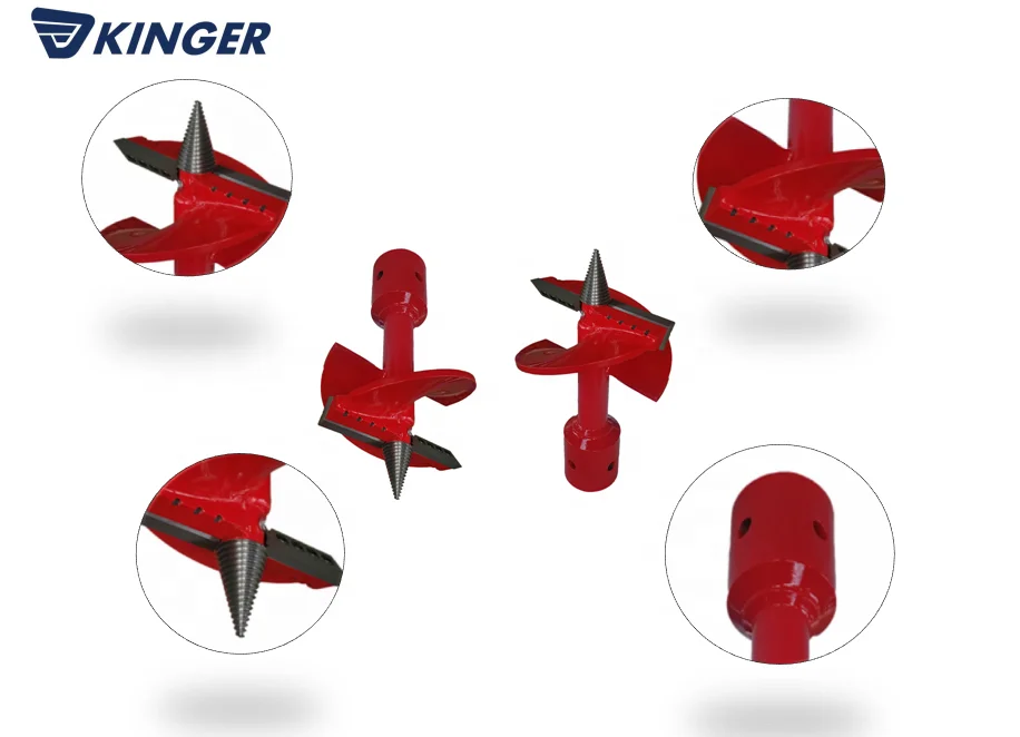 KINGER Auger Stump Planer Tree Stump Grinder for Excavator for Sale