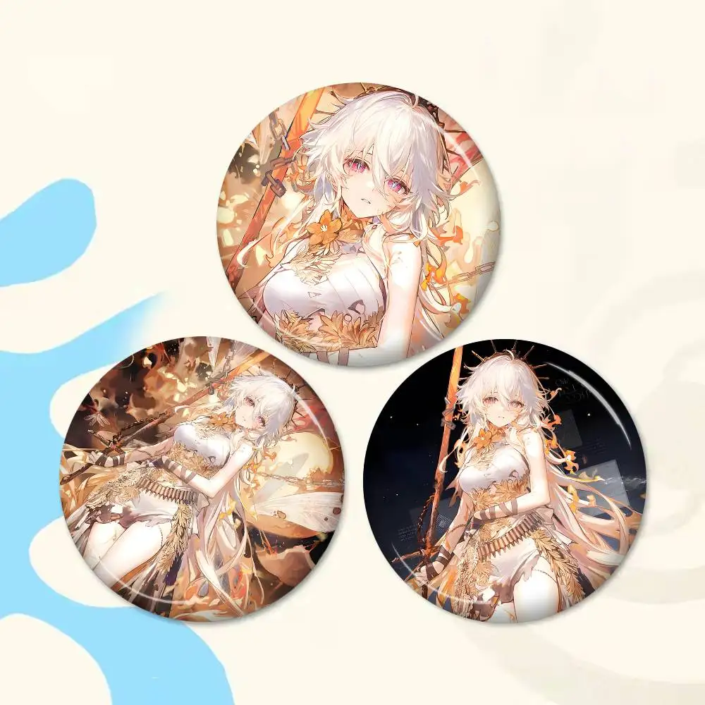 Cartoon Cinderella 58mm Cute Series Pins Funny Badge Interesting Cartoon Animals Brooches Backpack Clothes Gift Accessory