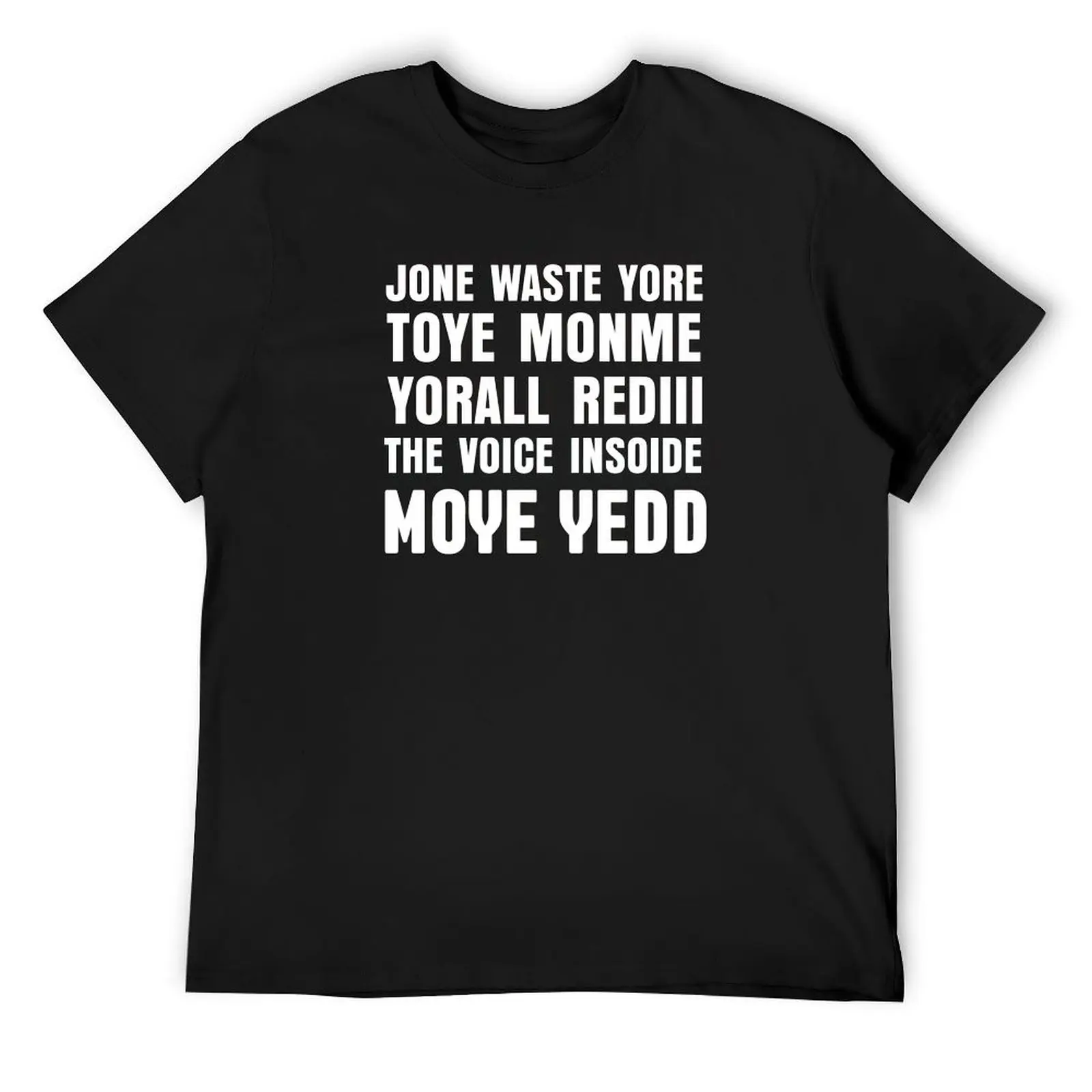 jone waste yore toye monme yorall redii T-Shirt vintage anime shirt customs design your own vintage graphic tee mens t shirt