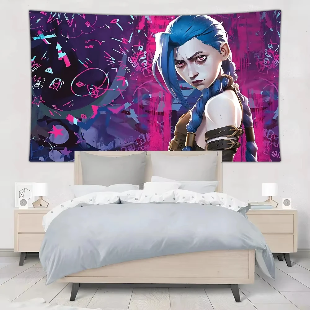 حار A-Arcane j-Jinx نسيج الجدار الشنق ديكور فني غرفة نوم غرفة المعيشة ديكور الهبي البوهيمي قماش مزخرف جداري ديكور المنزل الجمالي