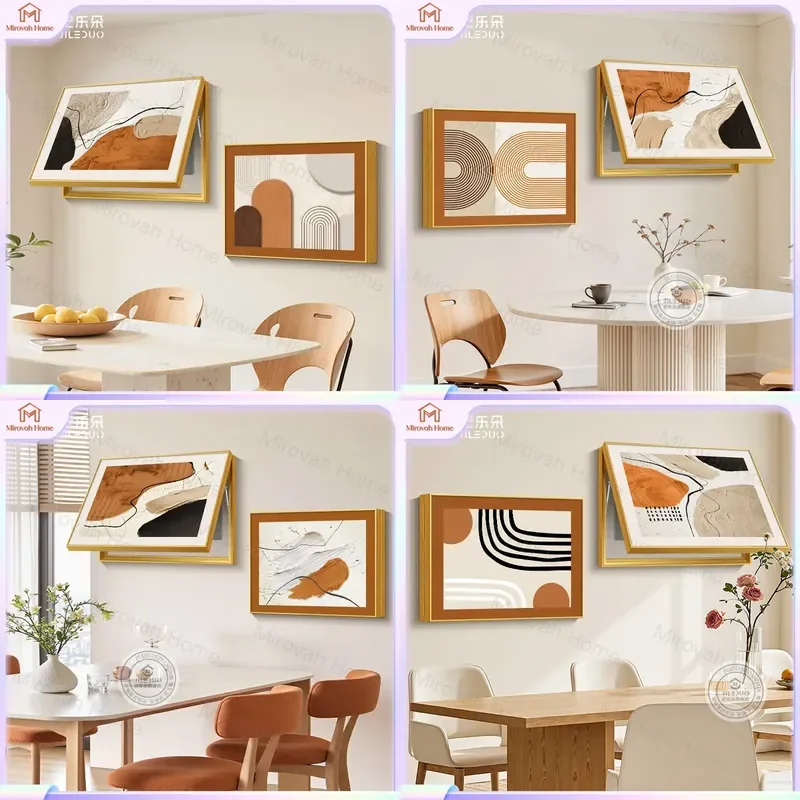 For Abstract Art Meter Box Decorative Painting 2026 New Texture Dining Room Wall Art Weak Box Cover Hide Canvas