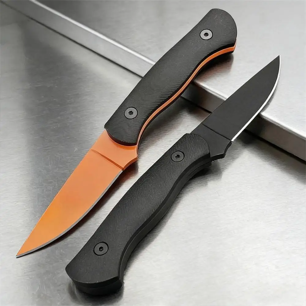 

Ножи для кемпинга Blackfoot 2.0 Full Tang с фиксированным клинком, сталь 8Cr13Mov, рукоять G10, портативный многофункциональный инструмент EDC для походов