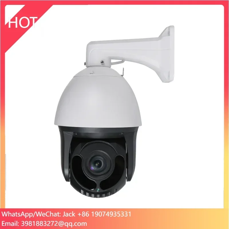 

High Quality 6" 8mp 4K Speed Dome Camera PTZ 36x Optical Zoom Up To 150M IR 5MP IP Security Camera POE Power Supply