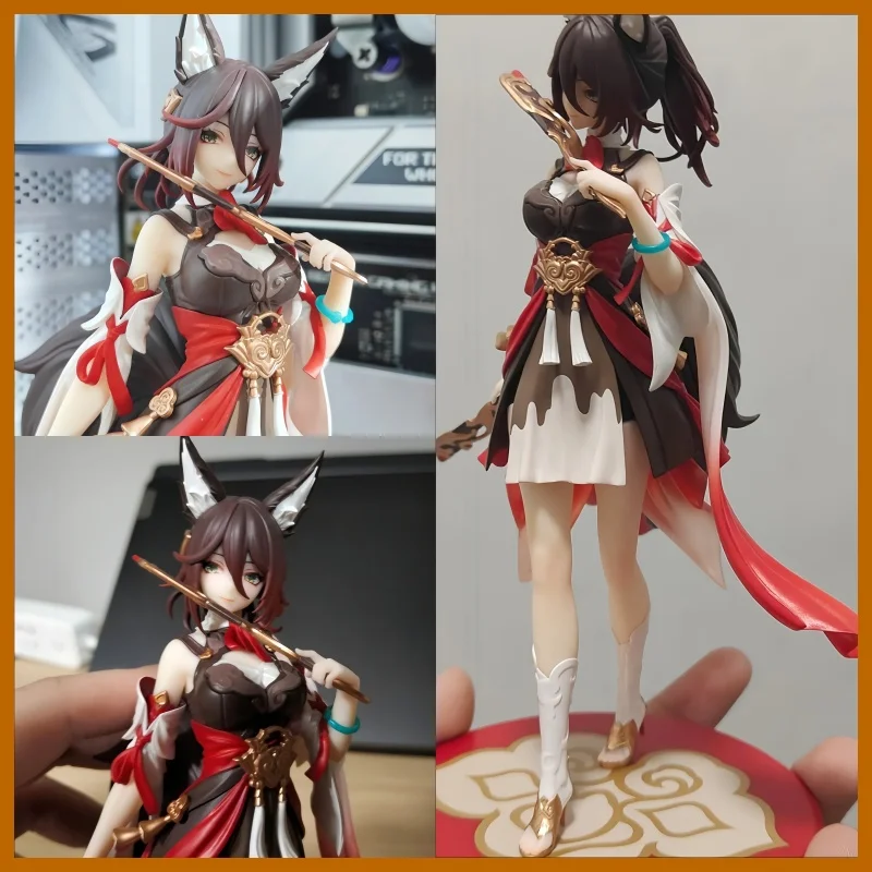 

Hot In Stock 17cm Genuine Myethos Honkai Star Rail 1/10 Gift Tingyun Action Collection Figure Model Toys Figure Pvc Decor Gifts
