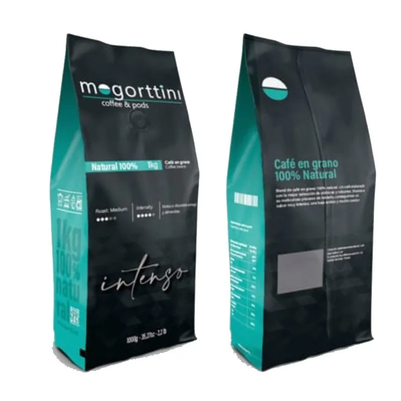 Mogorttini espresso Intenso, café para bares en bolsa de un kilo. 8436583660010 Raíz Inicio Café en Grano MOG001