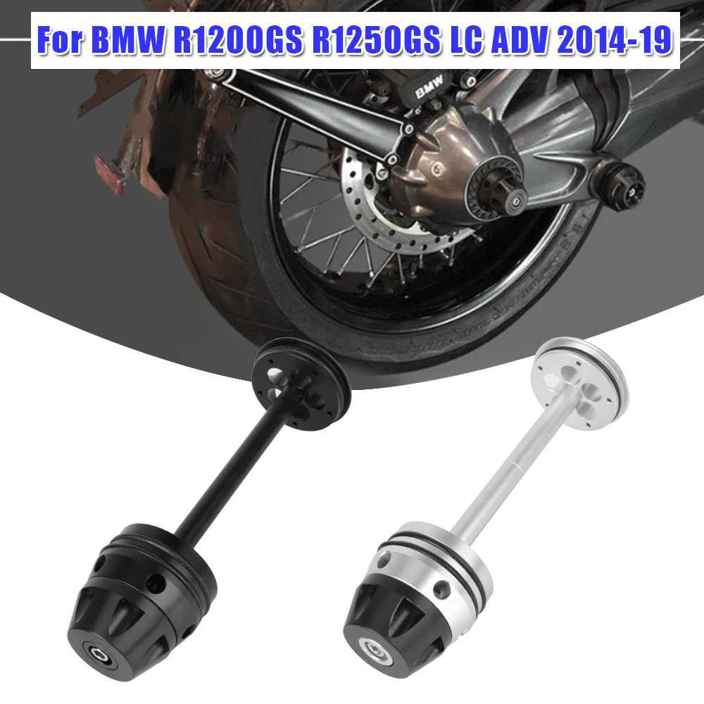 

Moto Accessories Motorcycle Rear Wheel Axle Fork Crash Protector for BMW R1200GS R1250GS LC ADV RT RS 2014-19 Slider Stand
