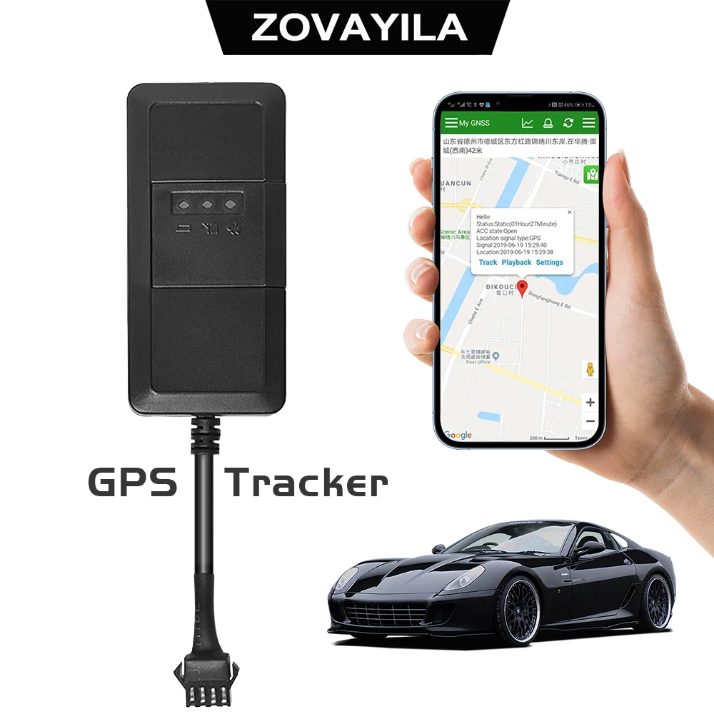 cross border GPS tracker TK110 electric vehicle, truck, car, motorcycle, anti-theft device in stock, direct delivery