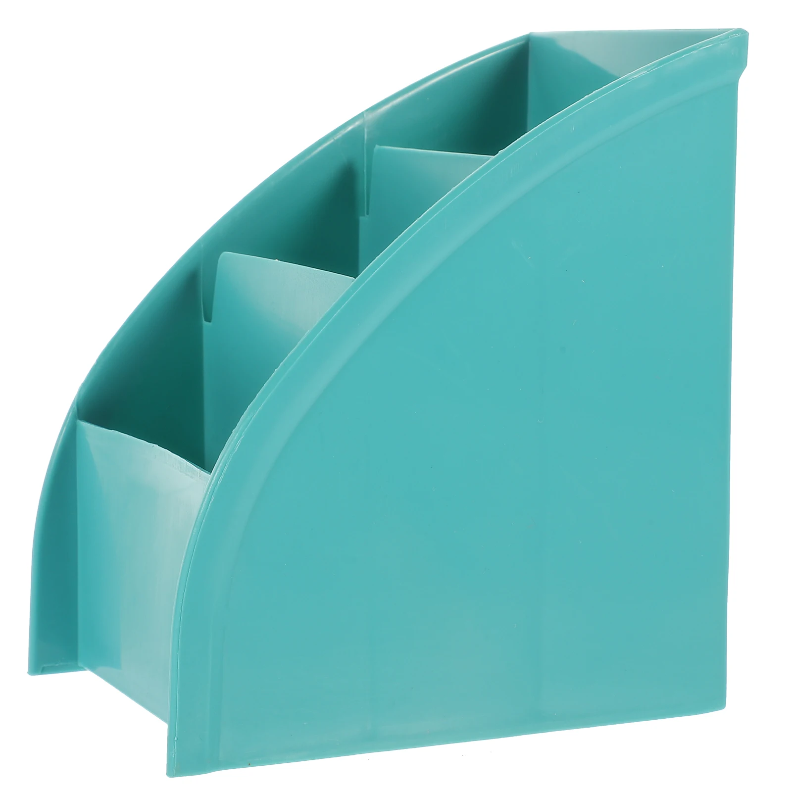 

Organizer Trapezoidal Partition Storage Box Makeup Organizers Rack Green Decorative Table