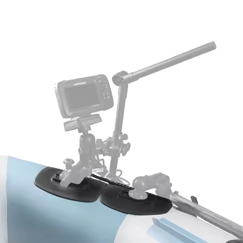 Гибкая клейкая основа с основанием с шаровой головкой 1/1,5 дюйма, подходящая для каяка/весла или надувной лодки