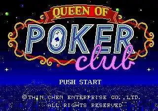 

Queen Of Poker Club 16 bit MD Game Card For Sega Mega Drive For Genesis Drop Shipping
