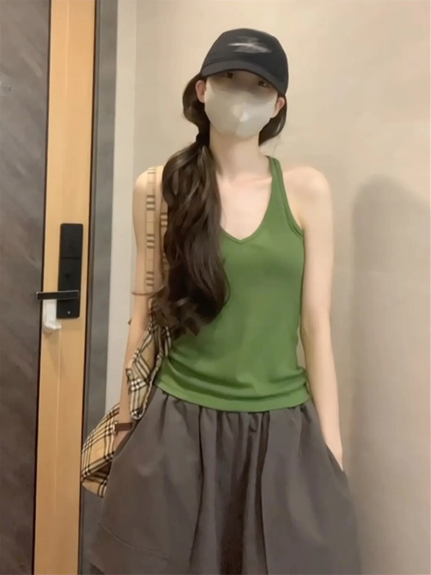 Pure Desire Gilet con cinturino da donna Estate Nuovo Spor Capispalla sportivo intercato Capispalla da donna Versatile dimagrante