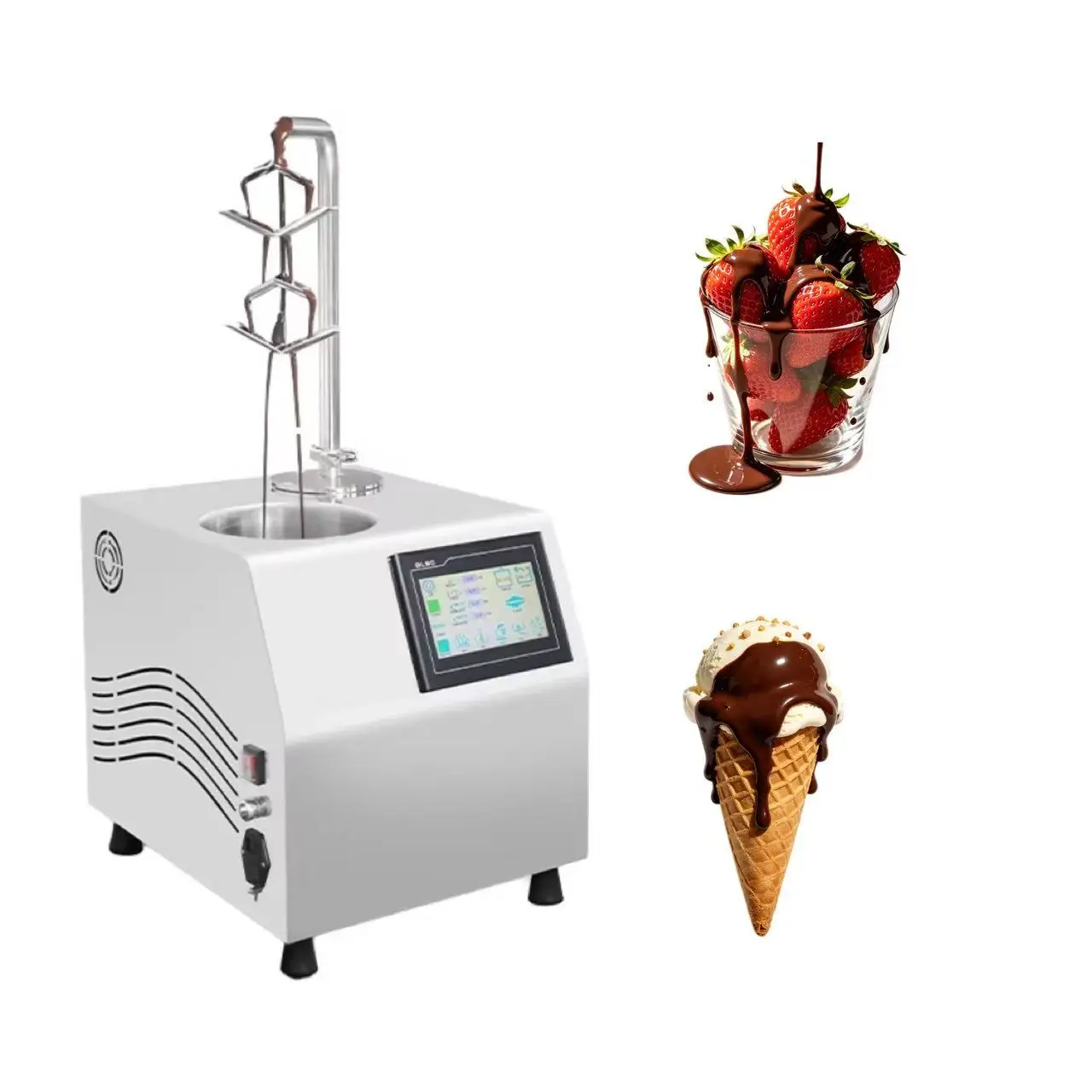 Professional Chocolate Temperature Controller Machine Chocolate Tempering Melting Machine For Bakery Use