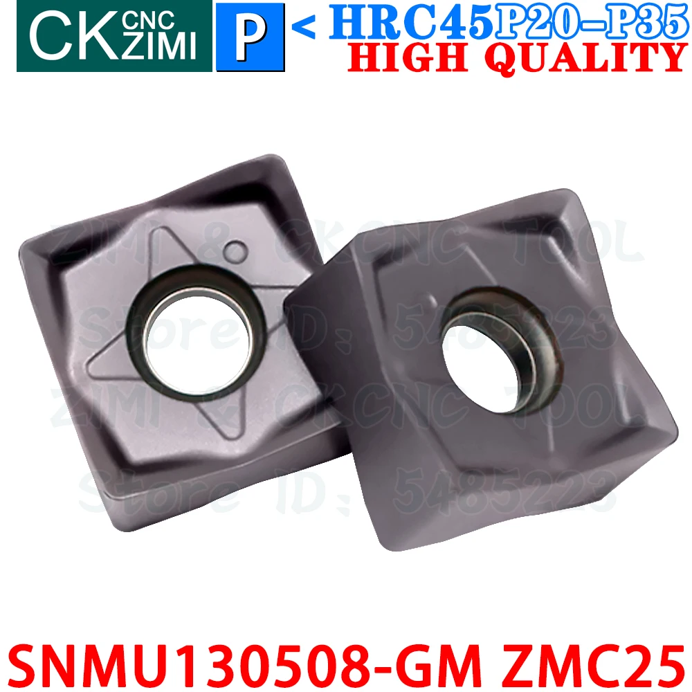 SNMU130508-GM ZMC25 SNMU 130508 GM ZMC25 SNMU 130508EN GM كربيد إدراج تغذية سريعة طحن إدراج التصنيع باستخدام الحاسب الآلي فهرسة أدوات تعدين القطع الثقيلة