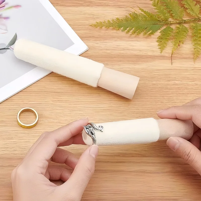Jewelry Inner Hole Polishing Rod - Mirror Finish Polishing Rod for Bracelet Ring (Gold/Silver/Copper)