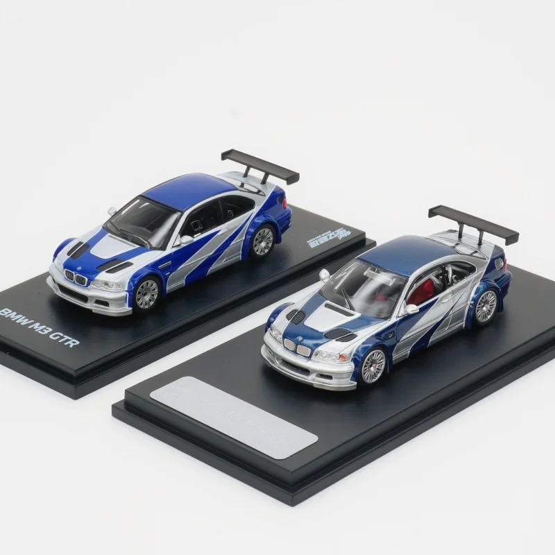 IN STOCK AR DCM 1:64  M3 E46 GTR Diecast Diorama Car Model Collection Miniature Toys