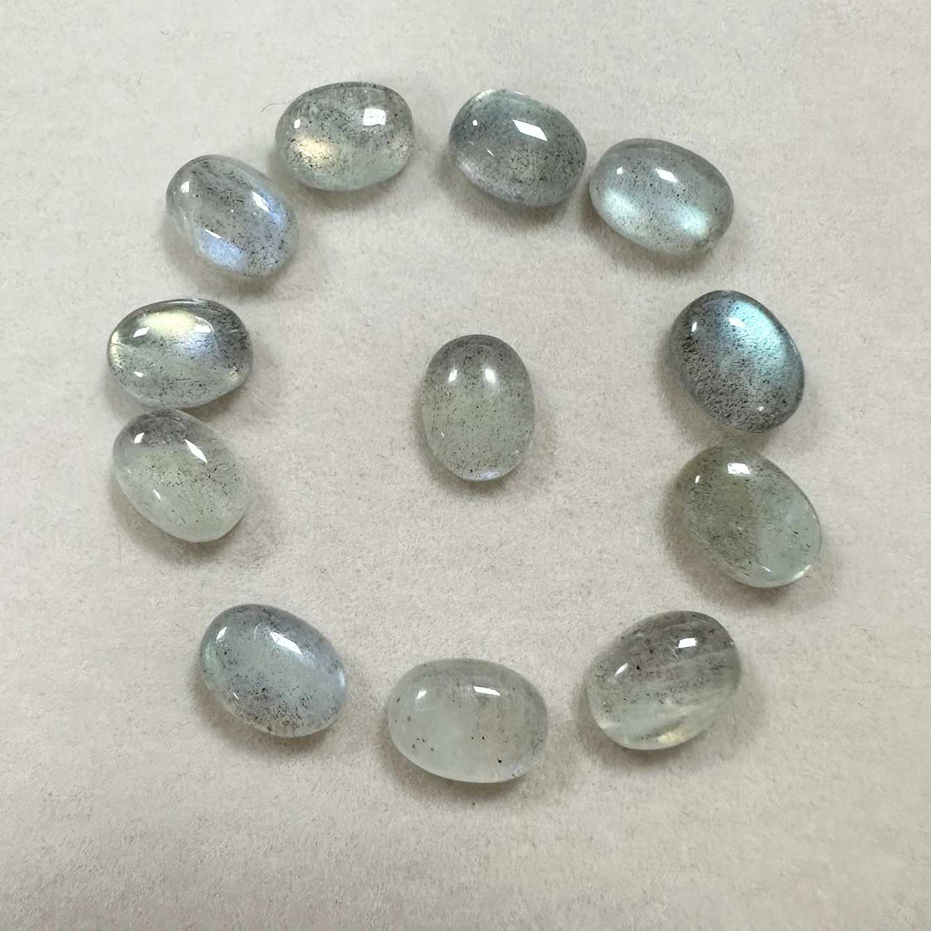 Factory Wholesale Natural Loose Stone Oval 7*5/8*6/9*7/10*8 Moonstone For Ring Earring Necklace Pendants DIY Jewelry Accessories