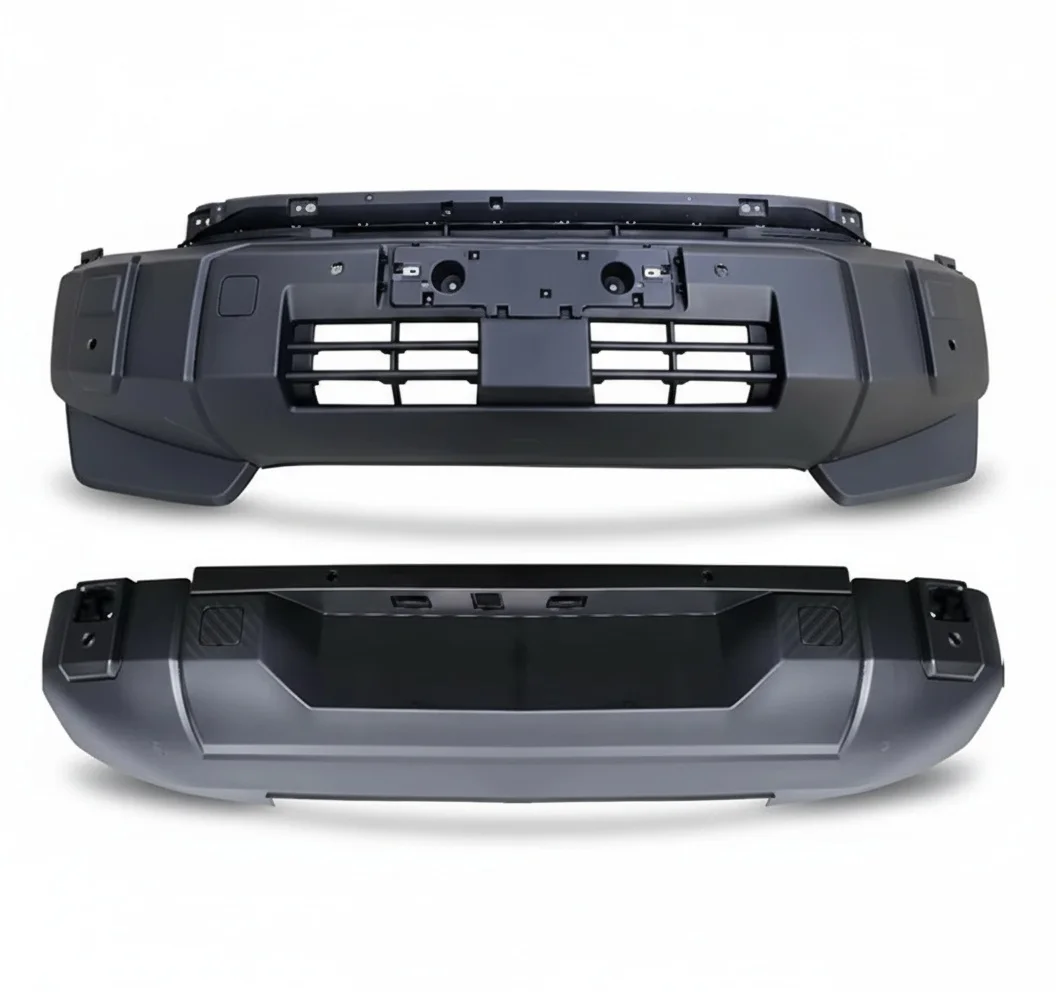 

Front Bumper Guard, Iron Car Bumper Kit Fit For Chery ICAR03 J6 2022 2023 2024, Heavy Duty Winch Bracket Bumper Upgrade