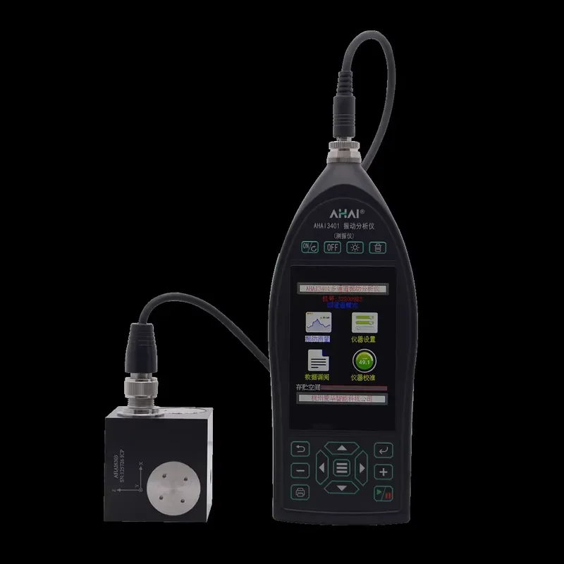 4 Channel Vibration Analyzer for AHAI 3401 Portable Industrial Equipment Fault Diagnosis Tool Motor Bearing Testing Device