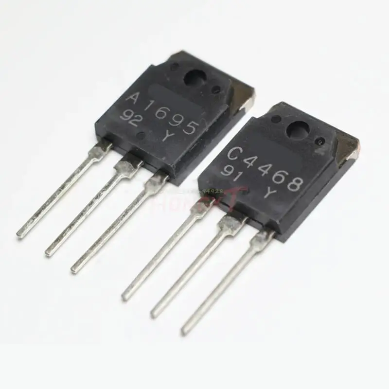 10Pair 100% NEW Original 2SA1695-Y 2SC4468-Y 2SA1695 2SC4468 A1695 C4468 TO-247 Power Amplifier Transistor.