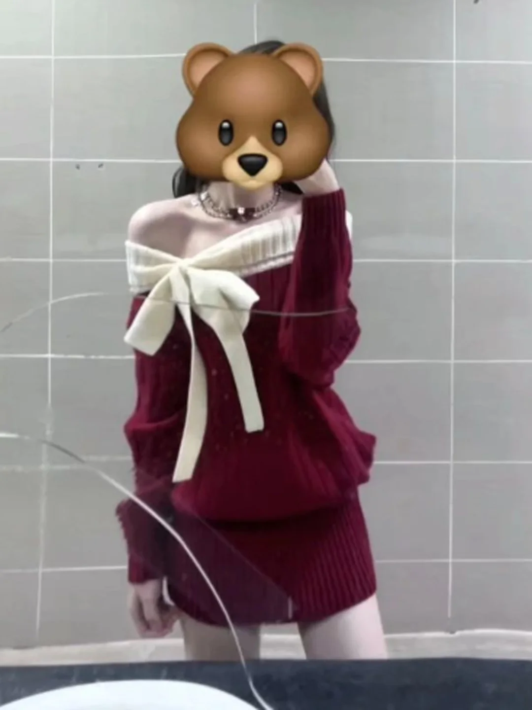 

Ретро-платье с одним открытым плечом, красное, вязаное, облегающее, с юбкой, с завышенной талией, весеннее, модное, элегантное, для вечеринок, женское