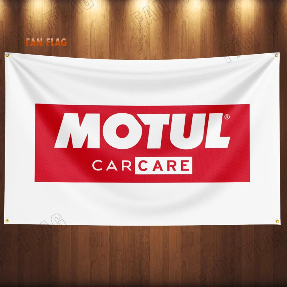 3*5ft Motuls Motor Oil Flag Motorcycle Racing Car Engine Oil Garage Car Banners Tapestry Flag Garage or Outdoor For Decoration