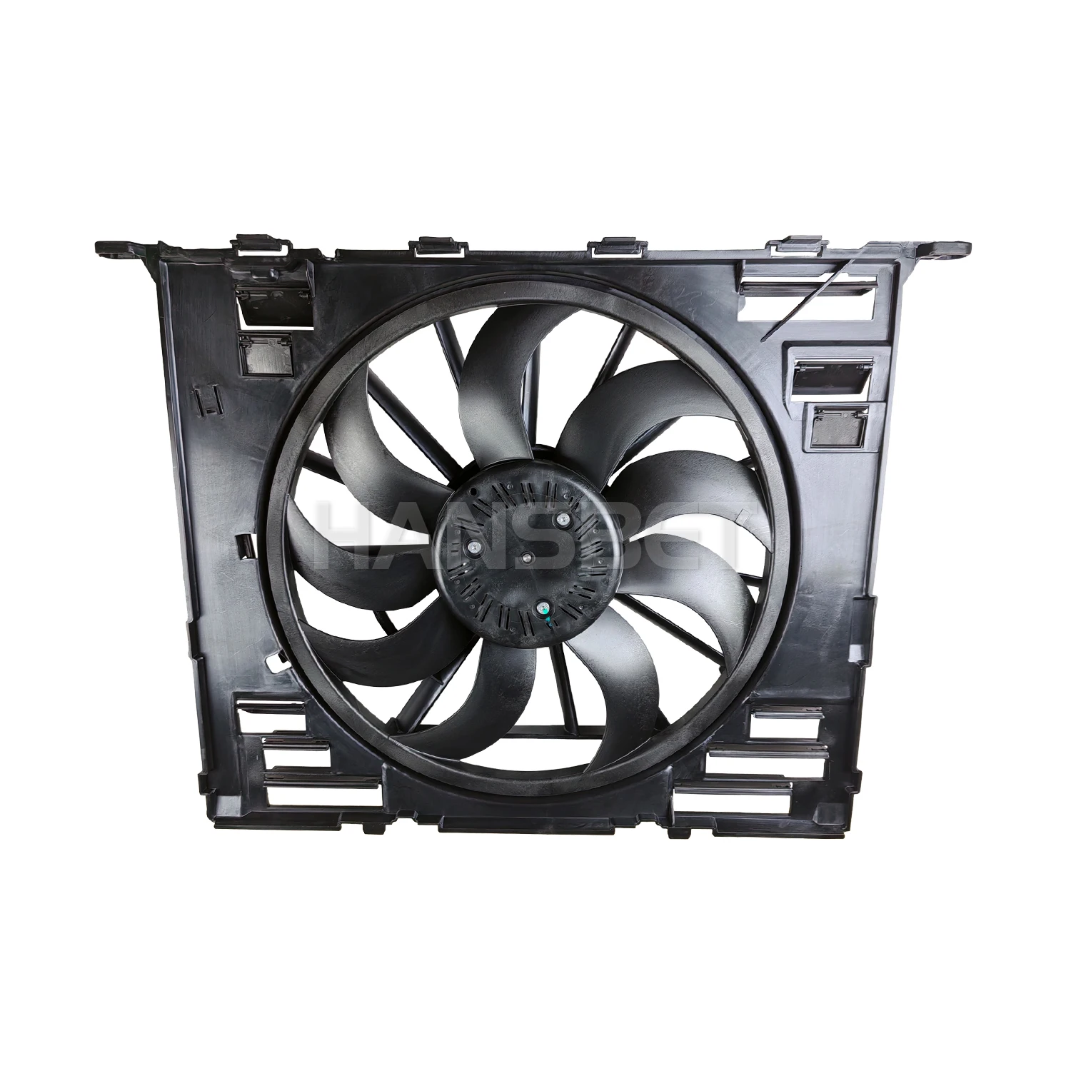 Radiator Cooling Fan Assembly 17428677741 400W Fit BMW G38 G11 G12 G30 G31 G32 520i 530i 530Le 530Li 17427953401 HANSBET