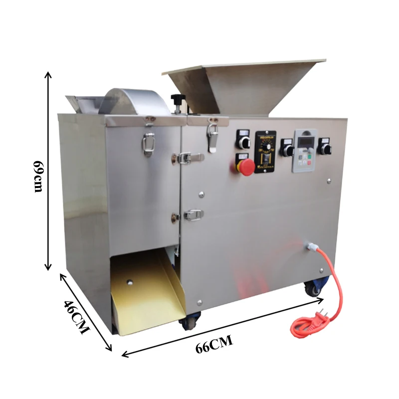 Small Dough Cutter Machine For Pizza Bread Dumpling Mantou Dosage Extruder Dough Divider Machine Weight Adjustable