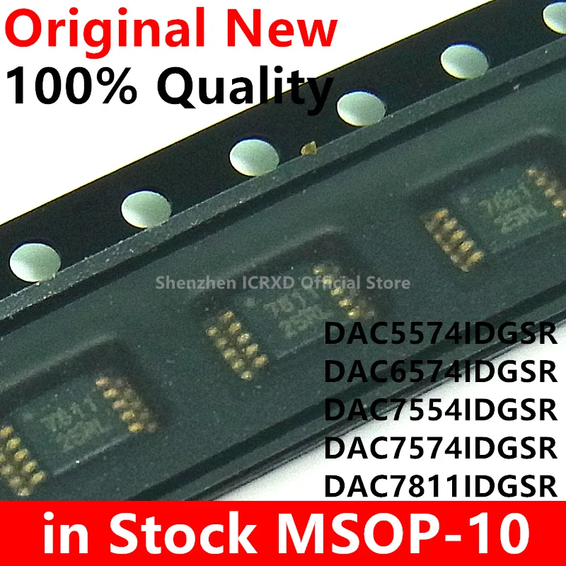 

1PCS NEW Origina DAC5574IDGSR DAC6574IDGSR DAC7554IDGSR DAC7574IDGSR DAC7811IDGSR DAC5574 DAC6574 DAC7554 DAC7574 DAC7811