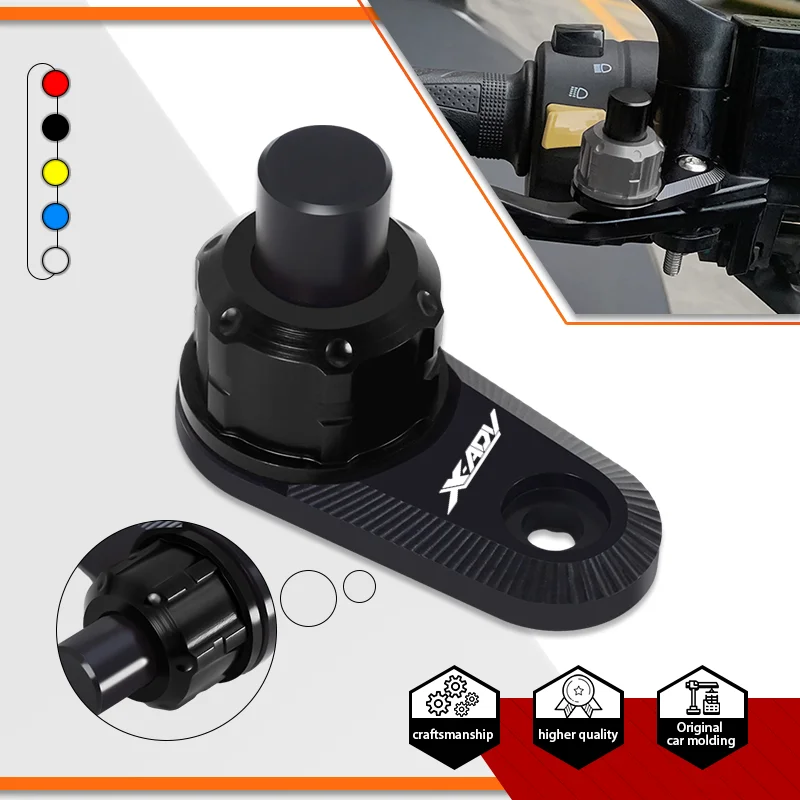 For X-ADV 750 ADV150 ADV160 ADV350 PCX155 PCX160 PCX125 Motorcycle Brake Lever Parking Button Control Semi-automatic Lock Switch