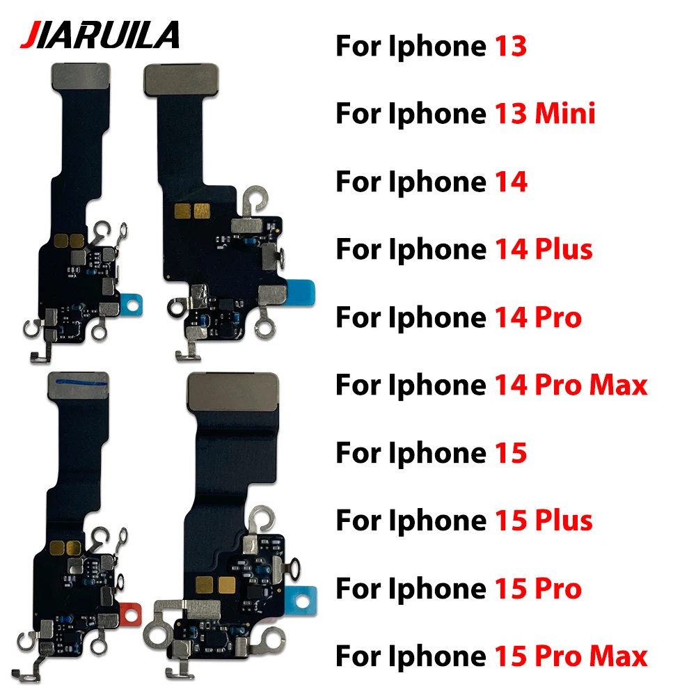 Bluetooth Antenna WI-FI Signal Connector Wifi Flex Cable For iPhone 13 mini 13 14 Plus 15 Pro Max 14 Pro