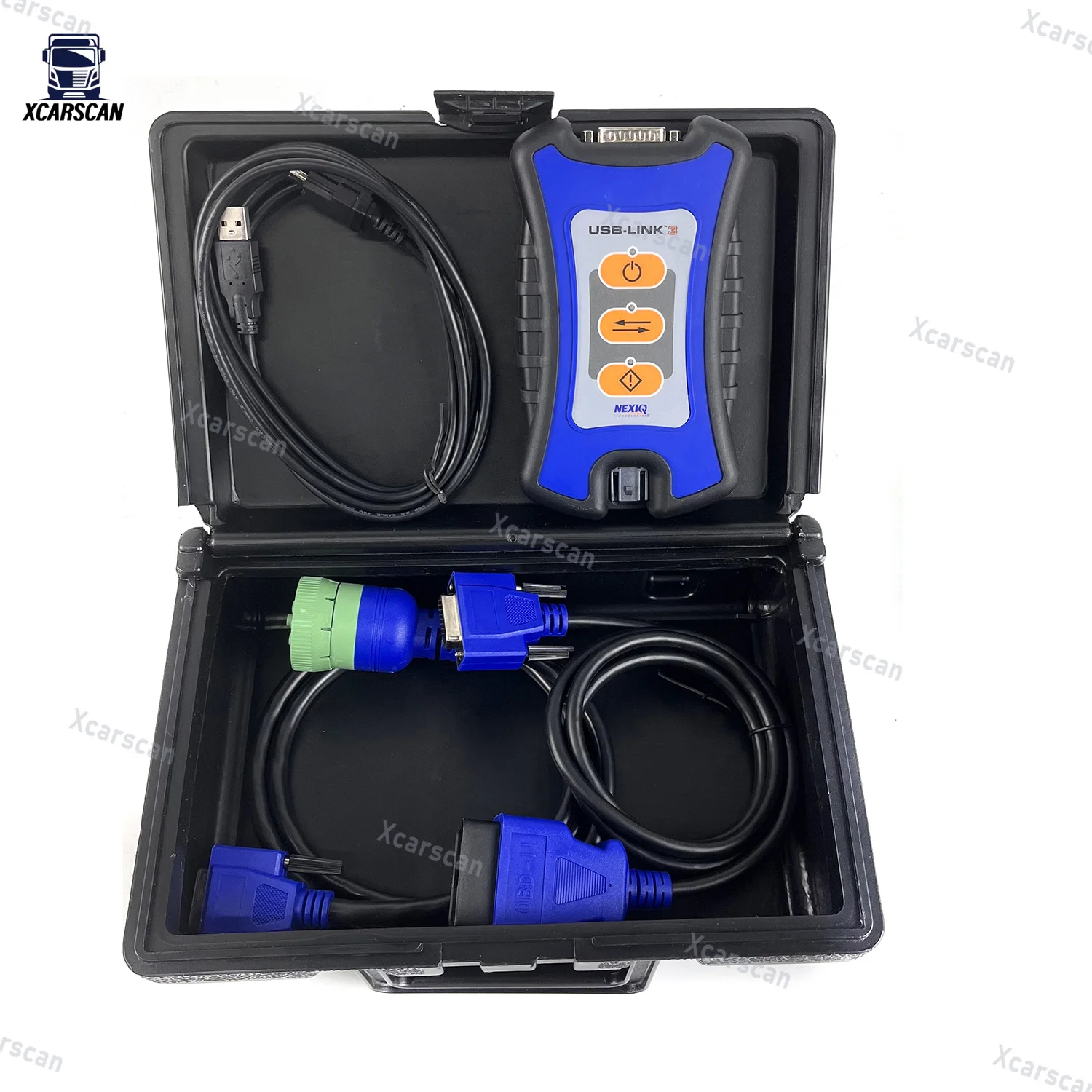 For NEXIQ-3 USB Link N3 Heavy Duty Truck OBD2 For NEXIQ BT Version OBD Fault Detector Diesel Engine Diagnostic Tool