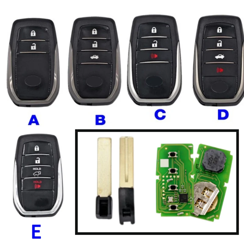 Global Xhorse VVDI XM38 Smart Key XSTO01EN XSTO01EN Remote Key 8A 4D 4A BA Chip for Toyota Lexus Updated Version Support 312-433