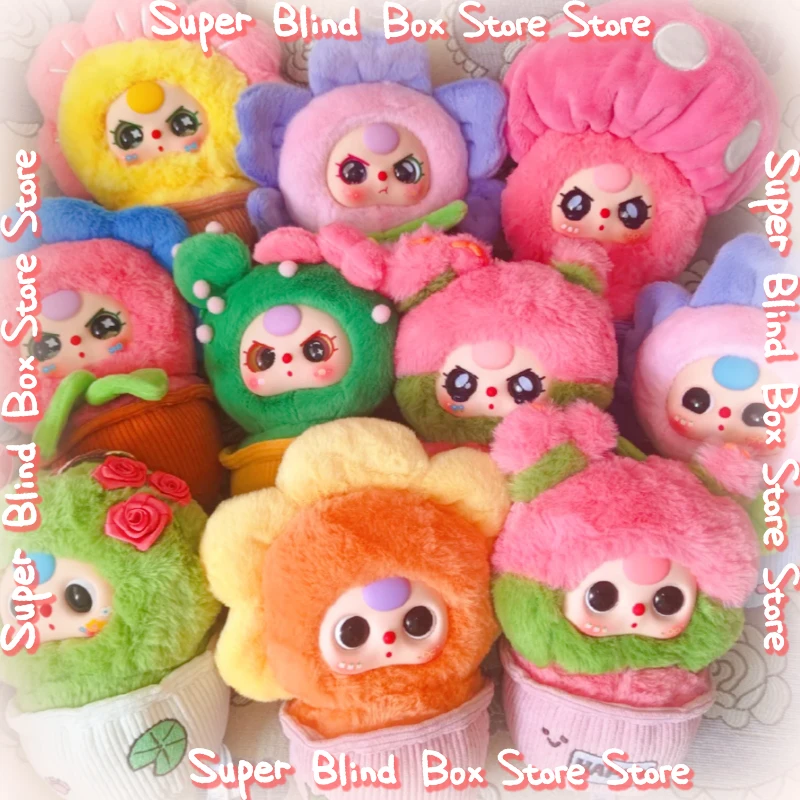

Genuine Baby Three A Small Flower Series Blind Box Mystery Box Adorable Figurines Desktop Decoration Lovely Present Toy Gift
