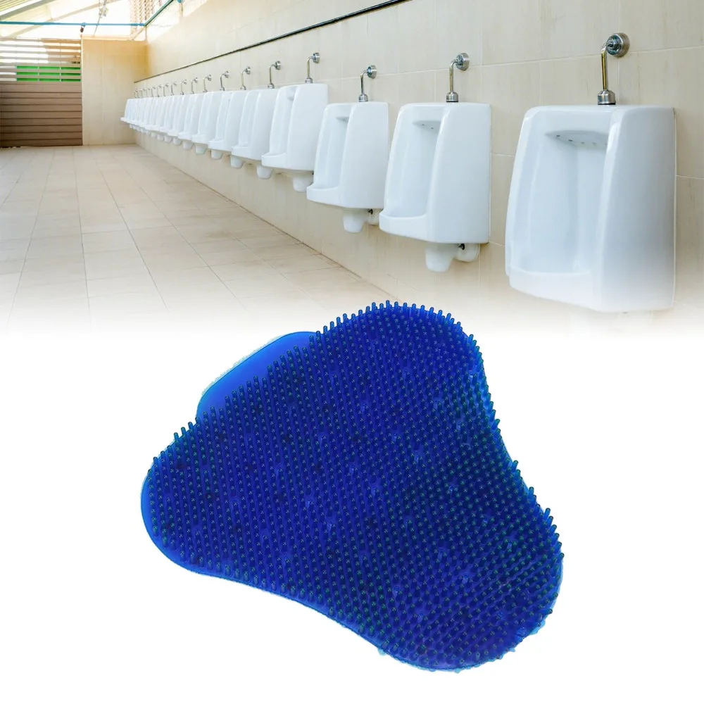 Long Lasting Blue Urinal Screen Anti-splash Triangle Splash Guard Deodorizing Anti-clog Urinal Filter Commercial Use