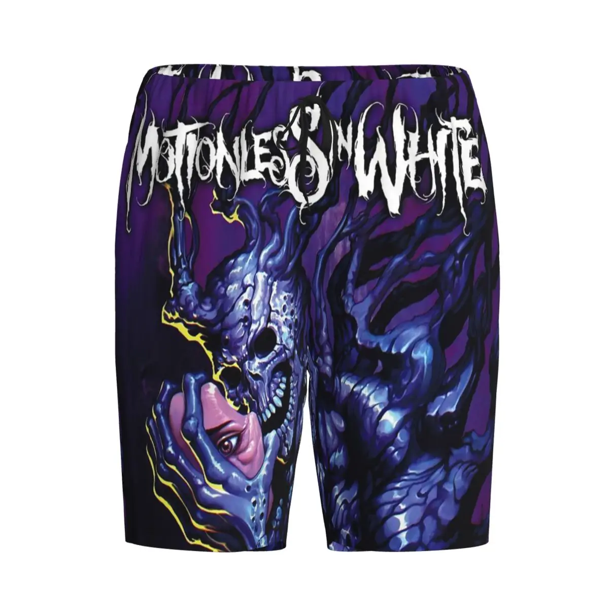 

Мужские пижамные штаны Custom Motionless In White, шорты для сна, домашние брюки, нижняя часть пижамы