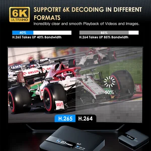 H20 Pro Android TV Box, Android 10.0, 2 GB, 16 GB, 2,4 und 5G WiFi, 4K Media Player, Box TV, Play Store, sehr schnell, 1080p, Set Top Box Hauptverkaufs -TV -Box Brasilian - №5