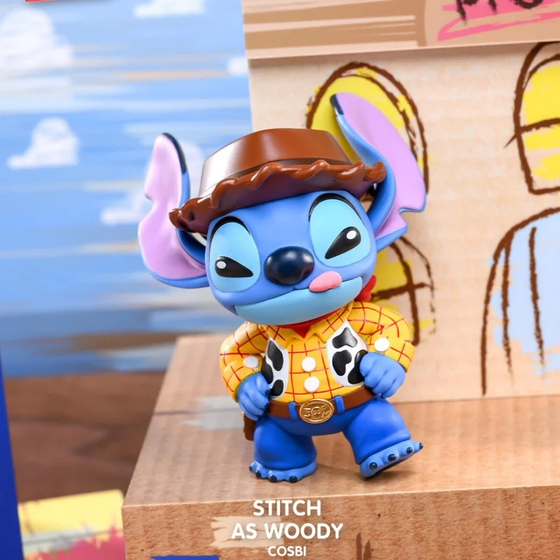 Hot Toys Stitch Cosbi Blind Box Mini Figure Toy Story Woody