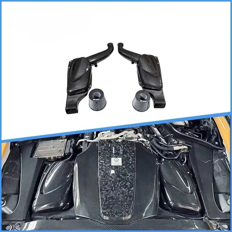 

Top Tier High-performance Cold Intake System Suitable ForBENZ GT 4.0T 2019-UP Dry Carbon Fiber Automotive Engine
